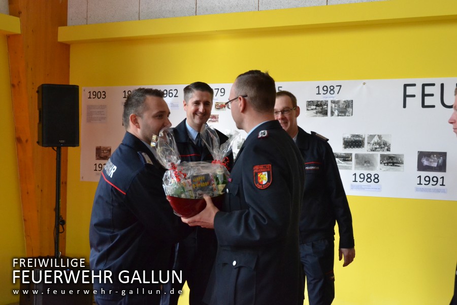 120 Jahre Feuerwehr Gallun - Geburtstagsbrunch